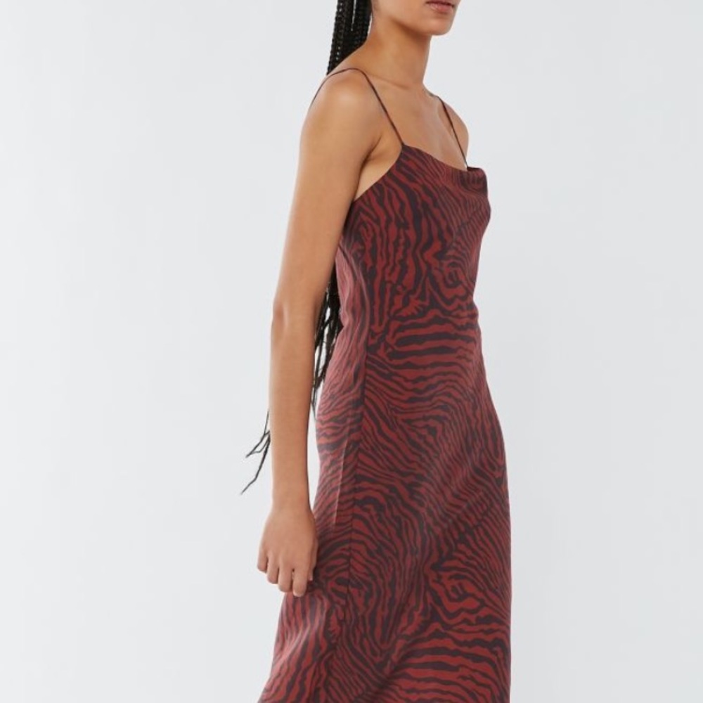 THIRD FORM Jungle Beats Slip Dress New Small